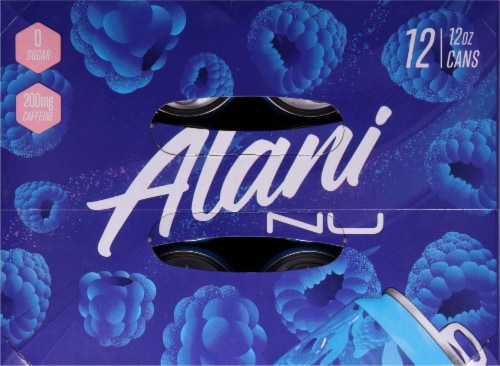 Alani NU Zero Sugar Breezeberry™ Energy Drink Multipack Cans Perspective: top