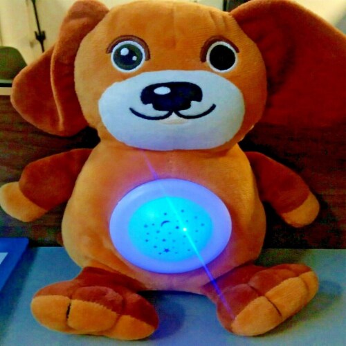Bright Cuddle Lights - Colorful Light-Up Fun (Dog) Perspective: top