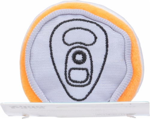 Zippy Paws Squeaky Can Dog Toy Perspective: top