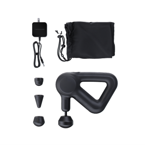 Therabody Theragun Prime Black Massage Device Perspective: top