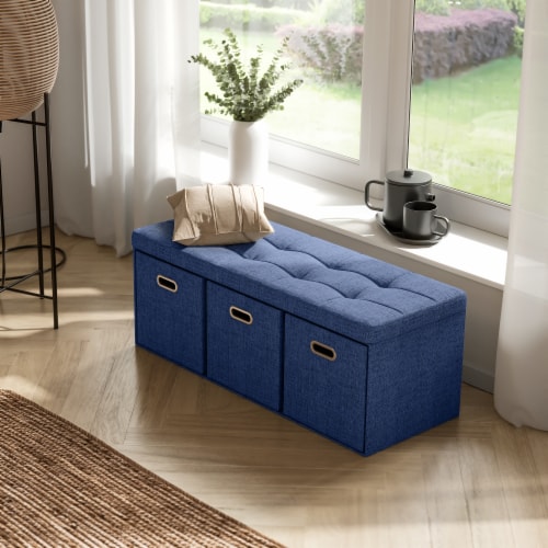 Folding ottoman bench hotsell