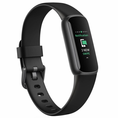 Fitbit Luxe Fitness Tracker with Classic Band - Black, 1 ct - Fry's Food Stores Fitbit Luxe Fitness Tracker with Classic Band - Black, 1 ct - Fry's Food Stores