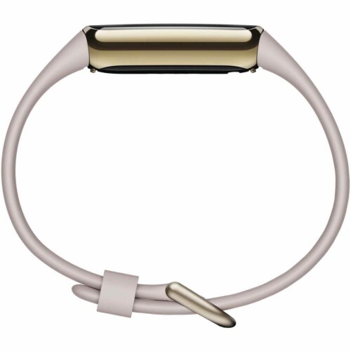 Fitbit Luxe Soft Gold Fitness Tracker with White Band, 1 ct - City Market Fitbit Luxe Soft Gold Fitness Tracker with White Band, 1 ct - City Market