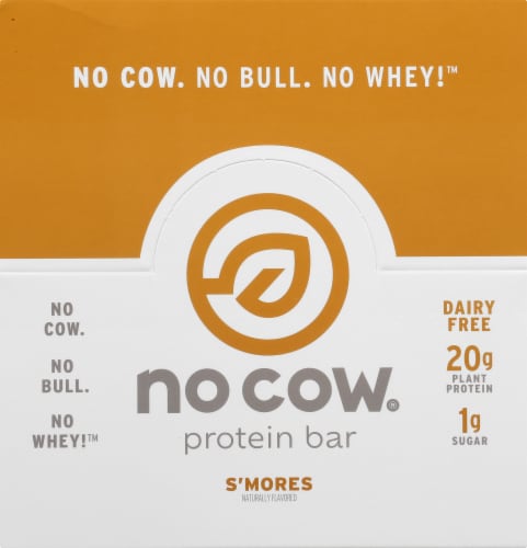 No Cow S'mores Bar - 2.12oz PK Perspective: top