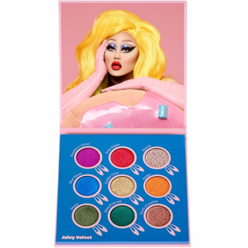 KimChi Chic Beauty Nine Palette - Juicy Velvet Perspective: top