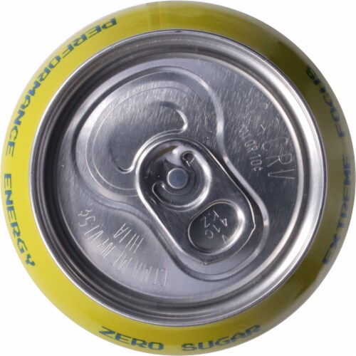 G FUEL Zero Sugar Cherry Energy Drink Perspective: top