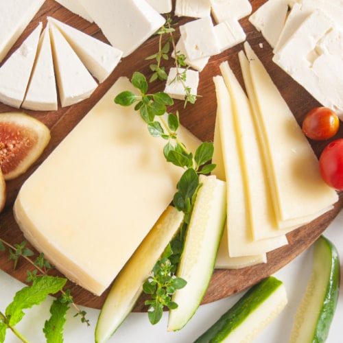 igourmet Greek Kasseri Cheese (7.5 ounce) - Pack of 3 Perspective: top