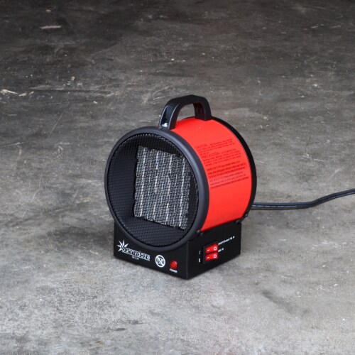 Sunnydaze 750W/1500W Ceramic Portable Electric Space Heater, 8.5 Kroger