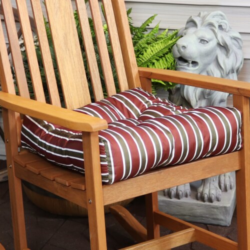 Tufted Rocking Chair Cushion Set