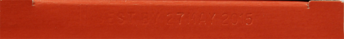 Vosges® Haut-Chocolat Pink Himalayan Crystal Salt Caramel Bar Perspective: top