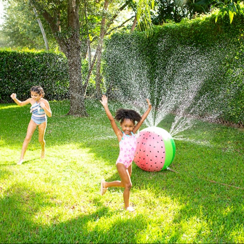inflatable watermelon sprinkler