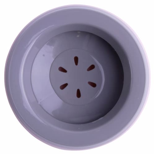 Pet Life Hydrain Anti-Spill Water and Food Pet Bowl Perspective: top