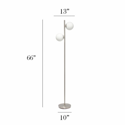 White tree shop floor lamp