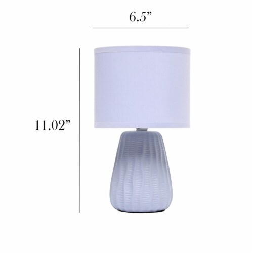 Textured ceramic mini accent lamp discount