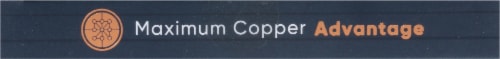 Copper Compression Knee Sleeve Perspective: top