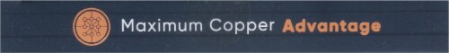 Copper Compression Knee Sleeve Perspective: top
