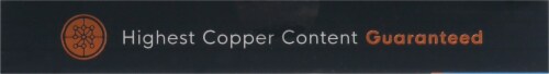Copper Compression Knee Sleeve Perspective: top