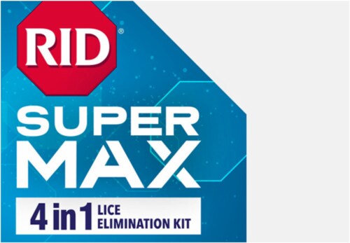 RID® Super Max Lice Elimination Kit Perspective: top