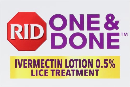 RID One & Done™ Lice Treatment Perspective: top