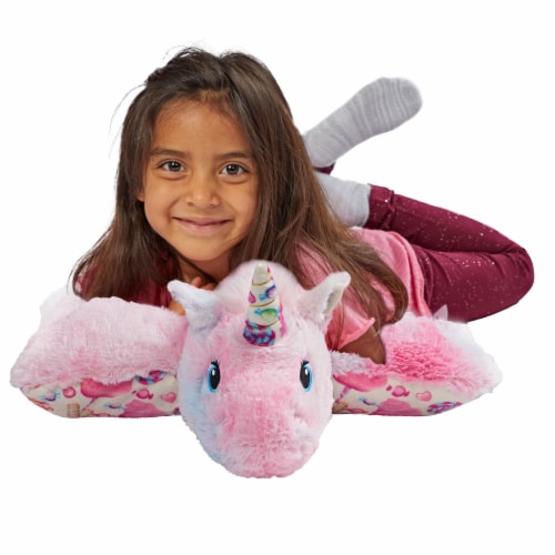 Pillow Pets Sweet Cotton Candy Scented Unicorn Plush Toy, 1 ct - Kroger