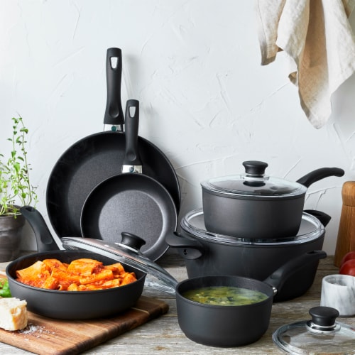 BALLARINI Arezzo by HENCKELS 10pc Nonstick Cookware Set, Made In Italy