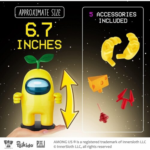 among us figure with stamper