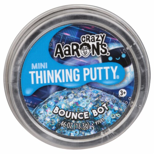 Crazy Aaron's® Bounce Bot Mini Thinking Putty® Perspective: top