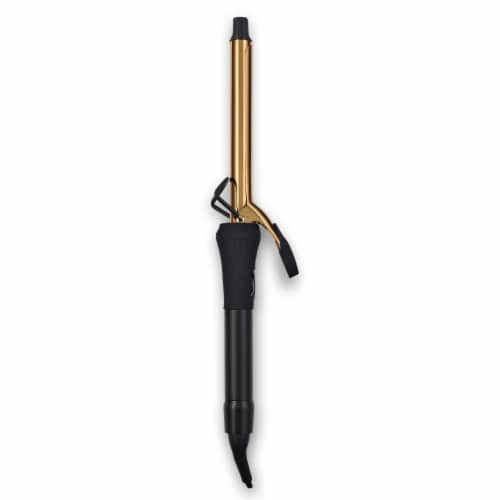 Gold hair curling iron outlet