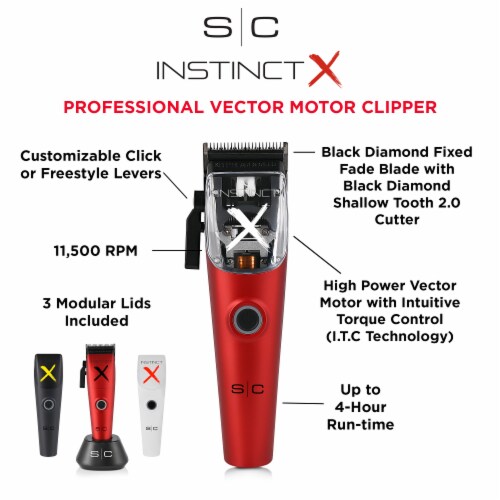 StyleCraft Instinct-X Professional Hair Clipper - Vector