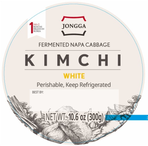 Jongga White Kimchi Perspective: top