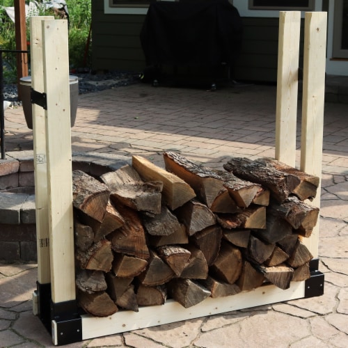 Firewood rack sales bracket kit