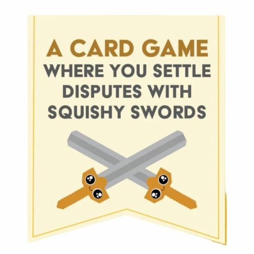 Exploding Kittens® Fake Swords™ Card Game Perspective: top