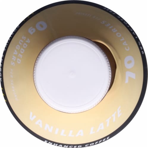Super Coffee® Positive Energy Vanilla Latte Enchanced Coffee Perspective: top