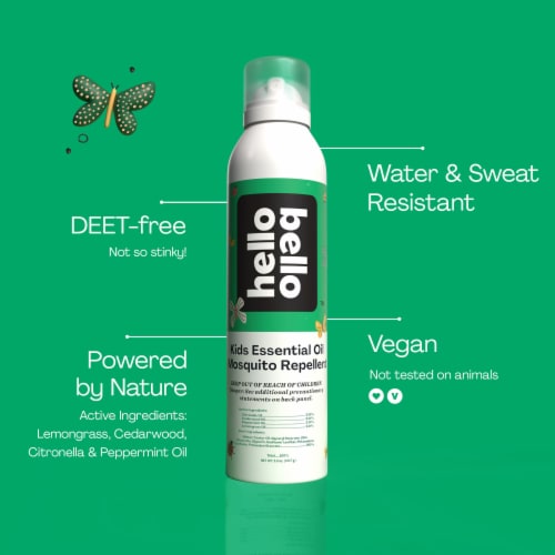 Hello Bello™ Kids Essential Oil Mosquito Repellent Continuous Spray Perspective: top