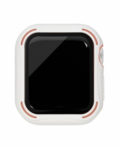 WITHit Apple Watch/Pink Rugged Bumper with Integrated Glass Protection Perspective: top