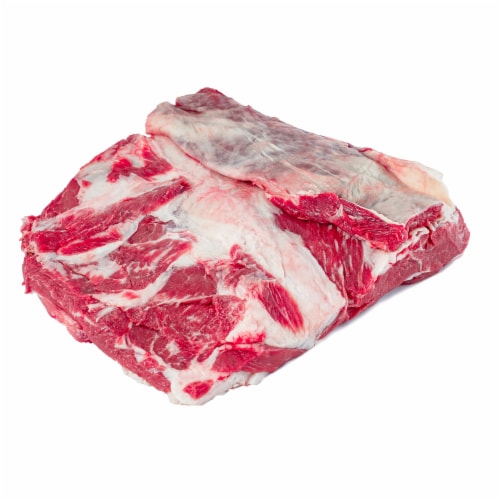 FeedingU Kosher Whole Brisket, 4 - 6 lbs per Brisket. Trimmed, Sealed, Certified Kosher. Perspective: top