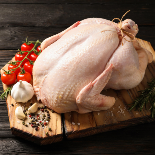 Kosher Whole Turkey, 1x Turkey, 12-14 lbs each, Certified Koshe Perspective: top