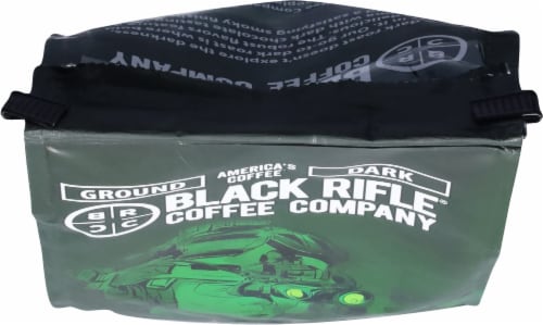 Black Rifle Coffee Company Beyond Black Dark Roast Ground Coffee Perspective: top