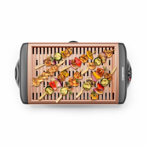 Copper smokeless grill outlet