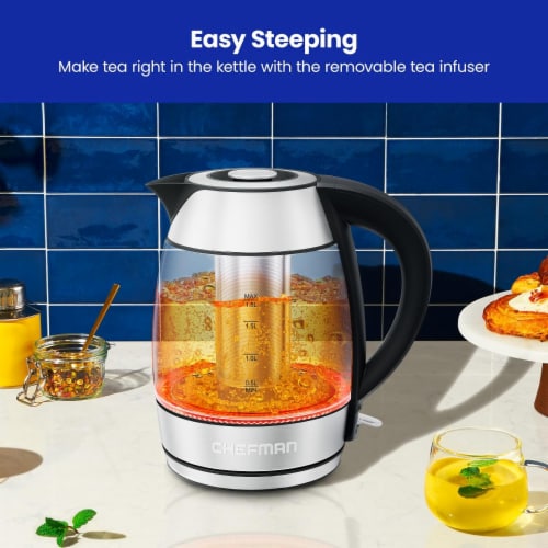 Electric kettle on sale with removable lid