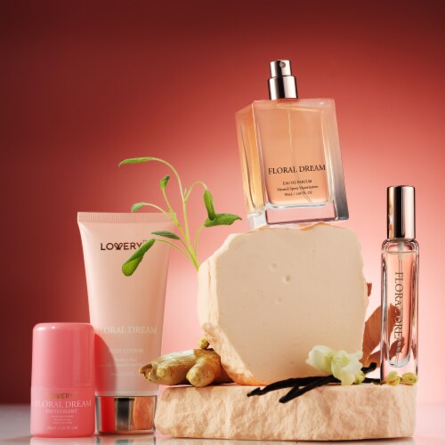 5-Pc. Floral Dream Gift Set with Eau de Parfum, Deodorant, Lotion & Cologne Perspective: top