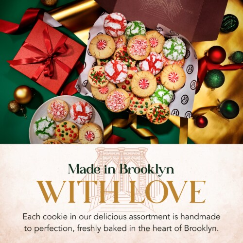 Bonsela Holiday Cookies Baked Fresh in Brooklyn, Candy & Sprinkle Perspective: top