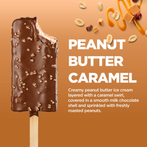 Keto Pint Zero Added Sugar Peanut Butter Crunch Ice Cream Bar Perspective: top