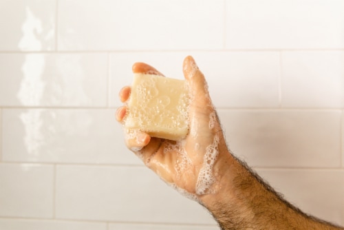 Dr. Squatch® Summer Citrus Bar Soap Perspective: top