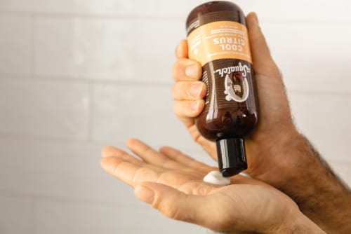 Dr. Squatch® Mens Summer Citrus Conditioner Perspective: top