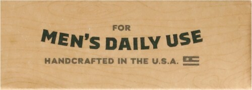 Dr. Squatch® Men's Natural Bar Soap Rainforest Rapids Light Grit Perspective: top