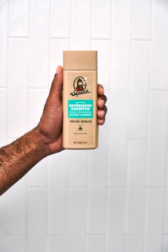 Dr. Squatch® Coconut Castaway Shampoo Perspective: top
