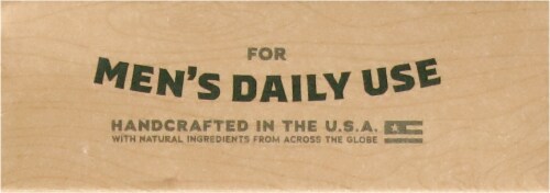 Dr. Squatch® Men's Natural Bar Soap Coastal Mist Scent Perspective: top