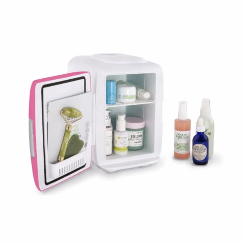 Cooluli Classic 4 Liter Portable Compact Mini Fridge - Fuchsia Perspective: top