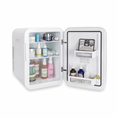 Cooluli Concord 20 Liter Portable Compact Mini Fridge - Pink Perspective: top